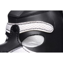 BDSM Puppy Hood met Spikes - Zwart/Wit