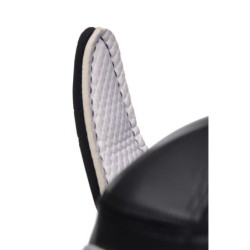 BDSM Puppy Hood met Spikes - Zwart/Wit