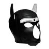 Capuche BDSM de Chiot avec Pointes - Noir/Blanc
