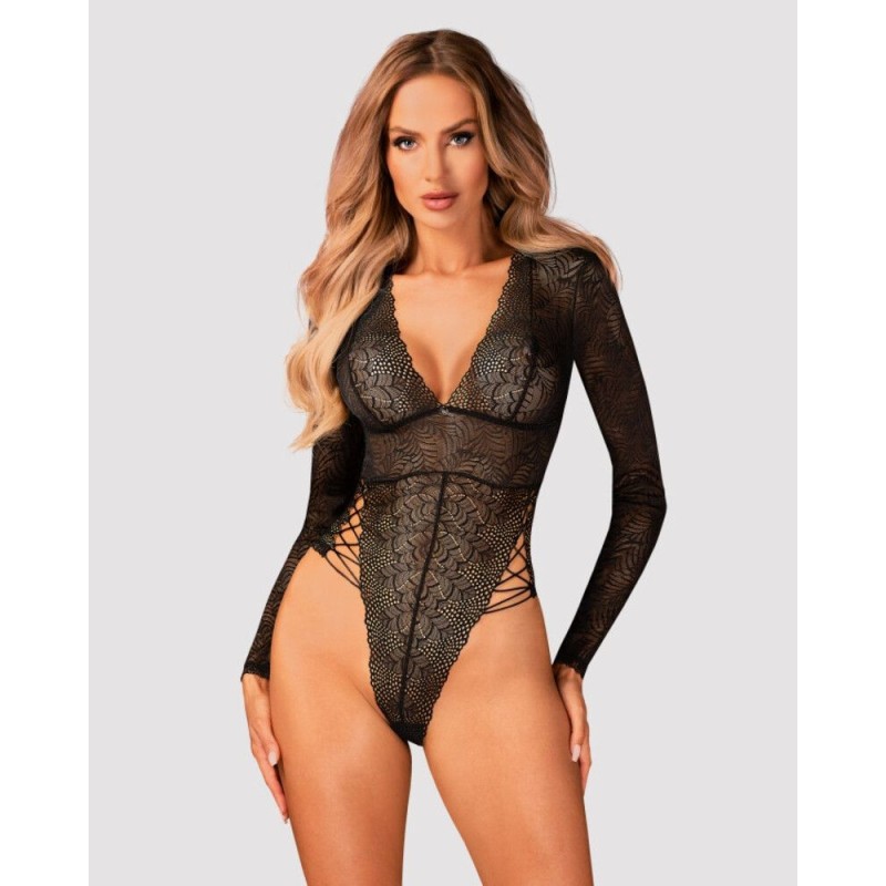 Body Elegante com Mangas Compridas XS/S