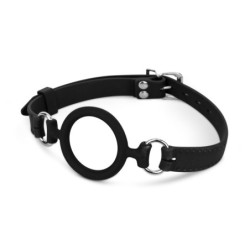 Silicone O Gag - Black