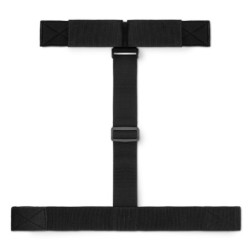 Sangles de Fixation Douces pour Bras et Cou Noires