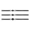 Set med 3 Ball Gag - Svart