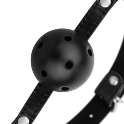 Bâillon à Boule avec Pinces à Tétons Noir