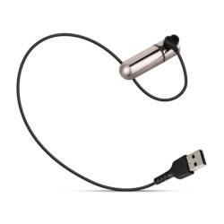 Set di plug anali con vibratore bullet - Nero