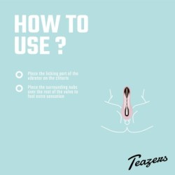 Kliorisstimulator med Tanga - Rosa