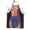 Avental de cozinha - Body masculino com pénis surpresa