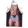 Avental de cozinha - Body masculino com pénis surpresa
