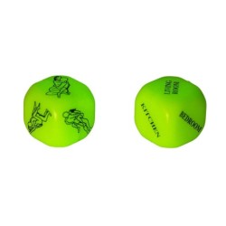 Kocke ljubezni Kamasutra, ki svetijo v temi - Angleška različica