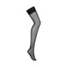 Ligas com meias S824 - Preto
