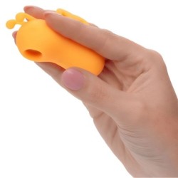 Neon Vibes The Buzzing Vibe Fingerstimulator 10 Vibrationer Orange
