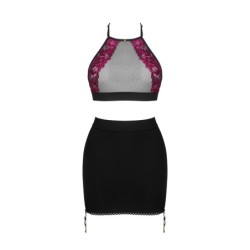 Top in krilo Rosenty - Črna/Vijolična XS/S