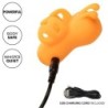Neon Vibes The Buzzing Vibe Stymulator Palcowy 10 Wibracji Pomarańczowy