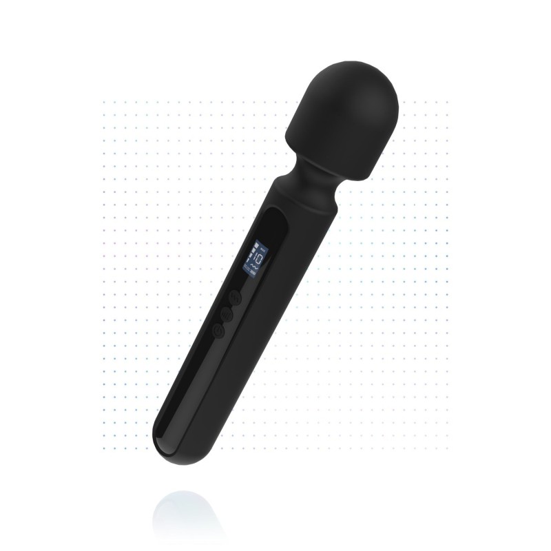 BLAQ - Super Digitale Vibrator Wand - Zwart