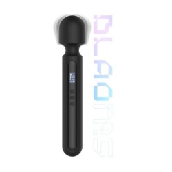 BLAQ - Digital Super Wand Vibrator - Svart