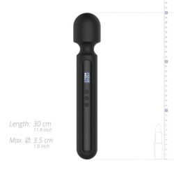 BLAQ - Digital Super Wand Vibrator - Svart