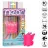 Neon Vibes The Flutter Vibe Stimulator 10 Vibrationer Pink