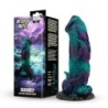 Mythical Mates - Violetinis ir žalias Svirplio formos Dildo