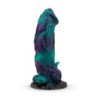 Mythical Mates - Violetinis ir žalias Svirplio formos Dildo