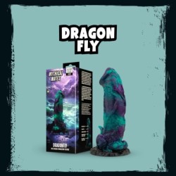 Mythical Mates - Paarse en Groene Libelle Dildo