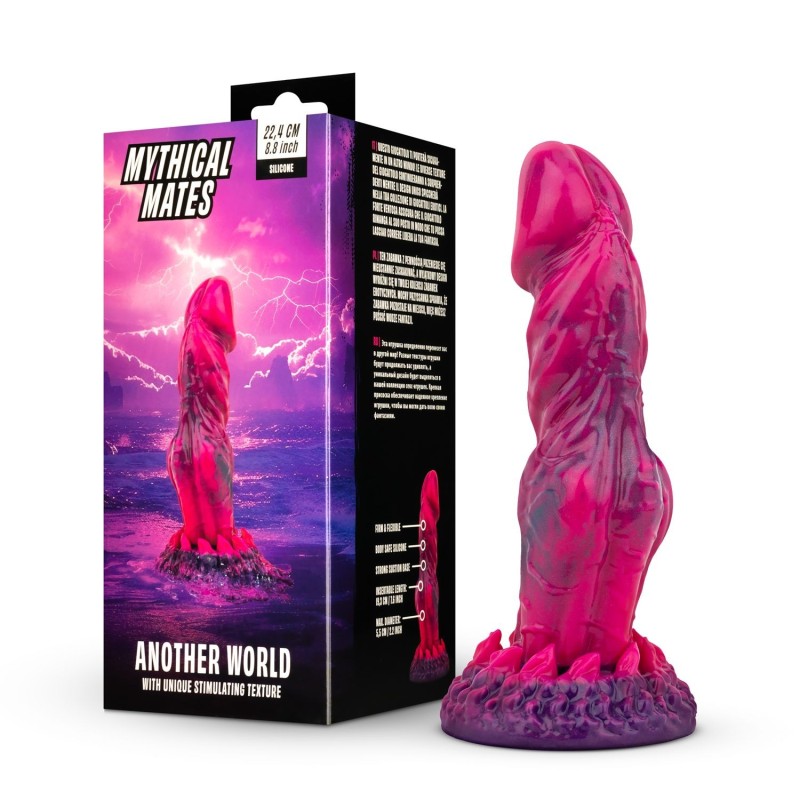 Mythical Mates - Dildo iz Drugog Svijeta Ružičasti i Ljubičasti