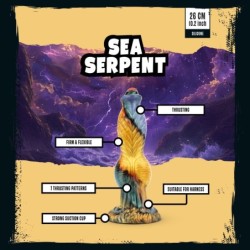 Mythical Mates - Dildo de Empuje Serpiente Marina