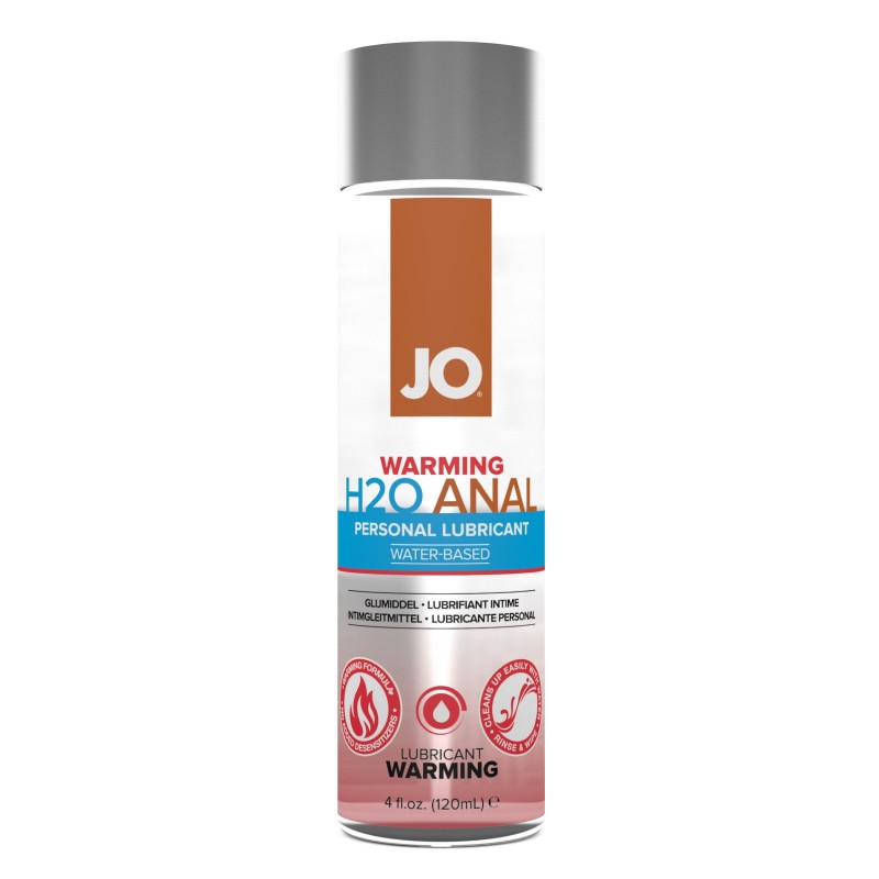System JO H2O - Anale glijmiddel met warmte-effect - 120 ml