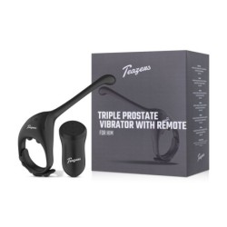 Vibrador de próstata triple Teazers con control remoto