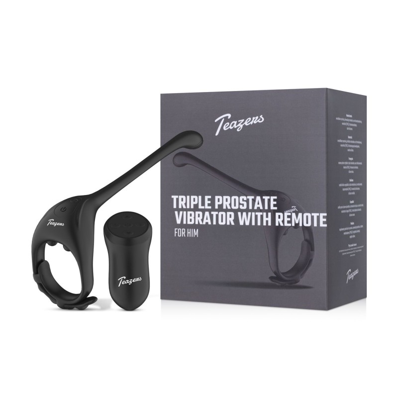 Teazers Triple Prostata-Vibrator mit Fernbedienung Teazers Triple Prostata-Vibrator mit Fernbedienung