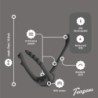 Vibrador de próstata triplo Teazers com controlo remoto