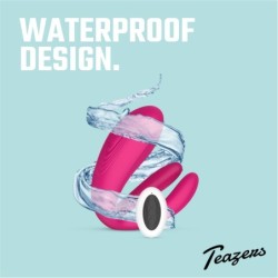 Teazers vibrator för par med fjärrkontroll