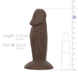 Dildo realista Charlie com ventosa - 11,5 cm
