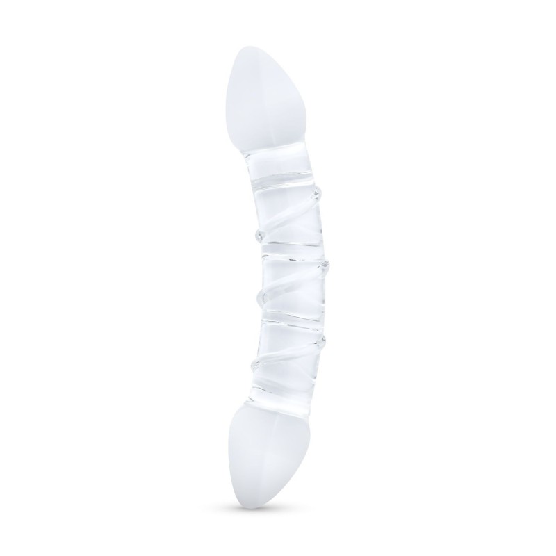 Gildo - Dildo duplo de vidro para ponto G/próstata No. 31