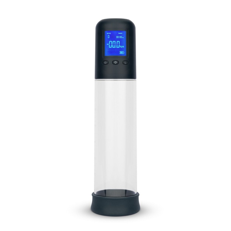 Bomba de pene con pantalla LCD