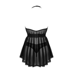 Serafia Babydoll & Thong - Black XS/S