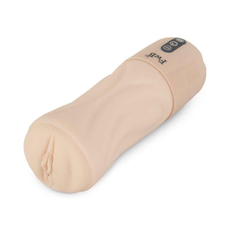 Vibrerande onani- och sugstimulator