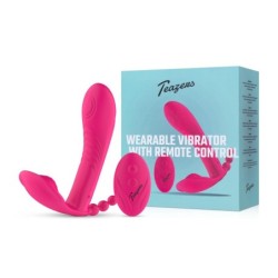 Vibrador portátil con control remoto Teazers