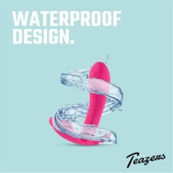 Vibrador portátil com controlo remoto Teazers