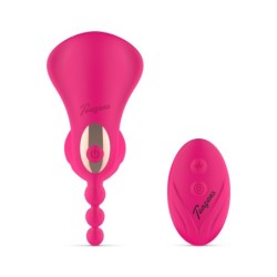 Draagbare vibrator met afstandsbediening Teazers