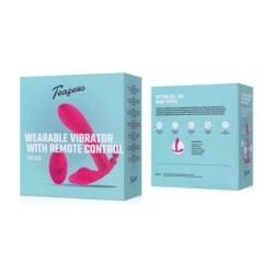 Vibrador portátil com controlo remoto Teazers