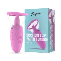 Copa de succión Teazers con vibrador de clítoris