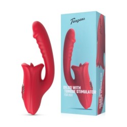 Gode Teazers avec Stimulateur de Clitoris