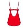 Ingridia Camisole en string - Rood XS/S