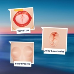 Uppblåsbar docka Margot Rubme