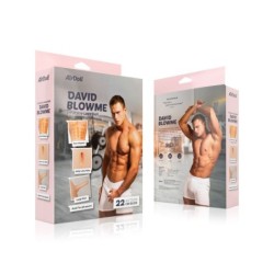 Oppustelig dukke David Blowme