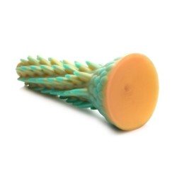 Dildo de Réptil com Espigões Estegossauro - Verde