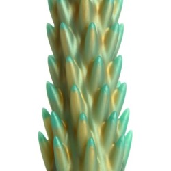 Dildo Reptil z Bodicami Stegozaver - Zelena