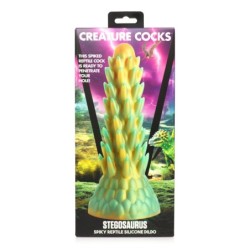 Stegosaurus Piikikäs Liskodildo - Vihreä