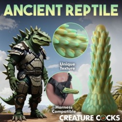 Gode Reptile à Pointes Stégosaure - Vert
