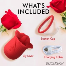 Estimulador de clítoris succionador y vibrador Lily Lover